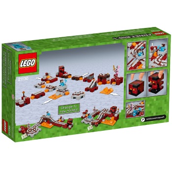 Lego set Minecraft the nether railway LE21130